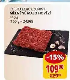 Flop Mělněné maso hovězí 440 g nabídka