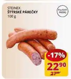 Flop Štýrské párečky 100 g nabídka
