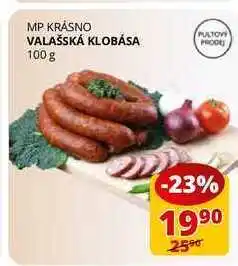Flop Valašská klobása 100 g nabídka