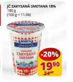 Flop Jč zakysaná smetana 18% 180 g nabídka