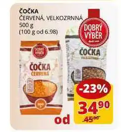 Flop Čočka červená, velkozrnná 500 g nabídka