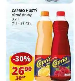 Flop Caprio hustý různé druhy 0,7l nabídka
