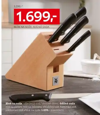 XXXLutz BLOK NA NOŽE, 6DÍLNÁ SADA nabídka