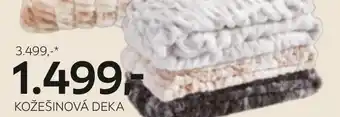 XXXLutz KOŽEŠINOVÁ DEKA nabídka