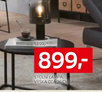 XXXLutz STOLNÍ LAMPA, VÝŠKA CCA 26 CM nabídka