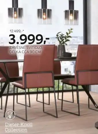 XXXLutz ZÁVĚSNÉ SVÍTIDLO, DÉLKA CCA 90 CM nabídka