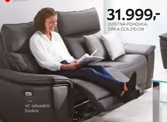 XXXLutz 2MÍSTNÁ POHOVKA, ŠÍŘKA CCA 210 CM nabídka