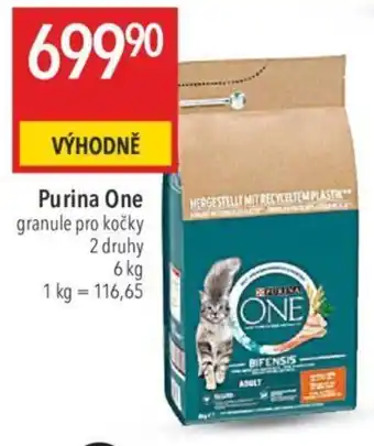 Globus Purina One granule pro kočky nabídka