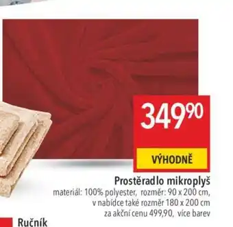 Globus Prostěradlo mikroplyš nabídka
