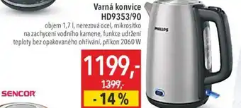 Globus Varná konvice HD9353/90 nabídka