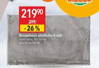 Globus Koupelnová předložka Králík nabídka