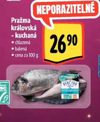 Albert Pražma královská - kuchaná nabídka
