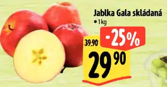 Albert Jablka Gala skládaná nabídka
