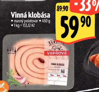 Albert Vinná klobása nabídka