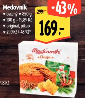 Albert Medovník nabídka