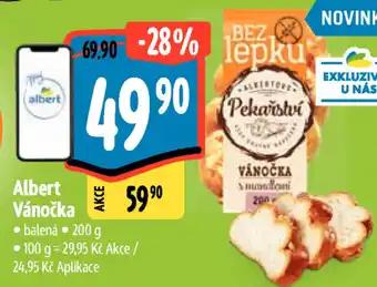 Albert Albert Vánočka nabídka