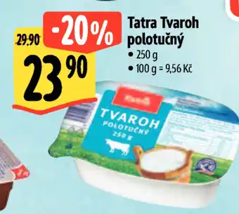 Albert Tatra Tvaroh polotučný nabídka