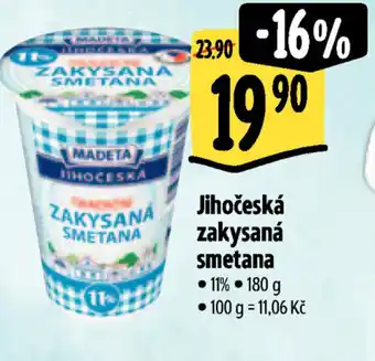 Albert Jihočeská zakysaná smetana nabídka
