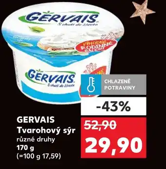 Kaufland GERVAIS Tvarohový sýr nabídka