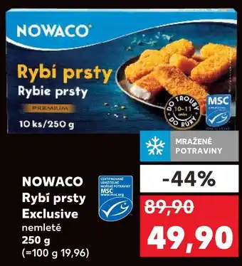 Kaufland NOWACO Rybí prsty Exclusive nabídka