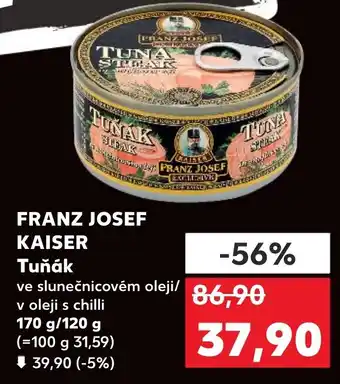Kaufland FRANZ JOSEF KAISER Tuňák nabídka