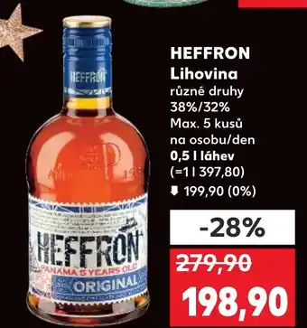 Kaufland HEFFRON Lihovina nabídka