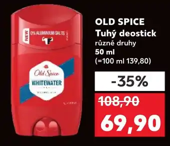 Kaufland OLD SPICE Tuhý deostick nabídka
