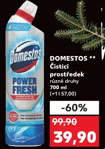 Kaufland DOMESTOS Čisticí prostředek nabídka