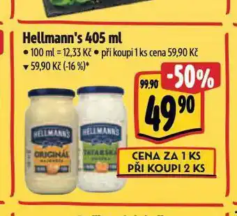 Albert Hellmann´s tatarská omáčka, majonéza nabídka