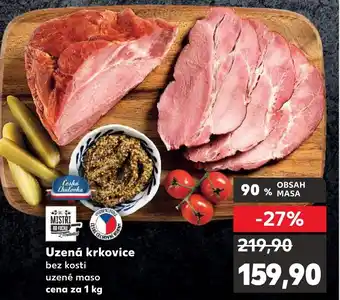 Kaufland Uzená krkovice nabídka