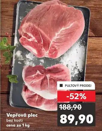 Kaufland Vepřová plec nabídka