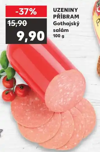 Kaufland UZENINY PŘÍBRAM Gothajský salám 100 g nabídka