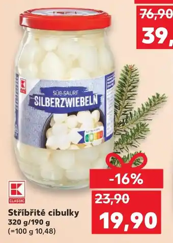 Kaufland Stříbřité cibulky nabídka