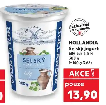 Kaufland HOLLANDIA Selský jogurt nabídka