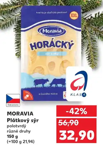 Kaufland MORAVIA Plátkový sýr nabídka