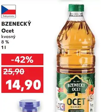 Kaufland BZENECKÝ Ocet nabídka
