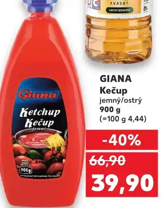 Kaufland GIANA Kečup nabídka