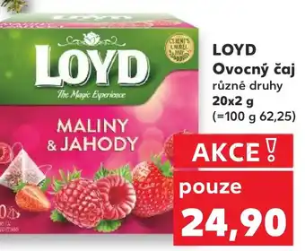 Kaufland LOYD Ovocný čaj nabídka