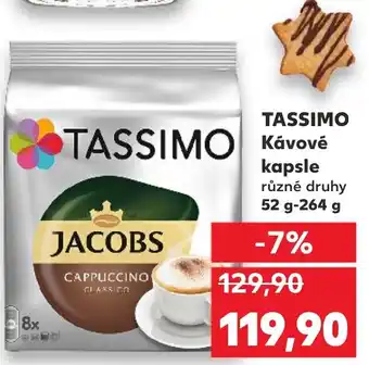 Kaufland TASSIMO Kávové kapsle nabídka