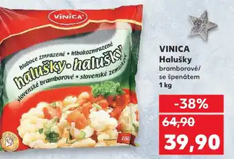 Kaufland VINICA Halušky nabídka