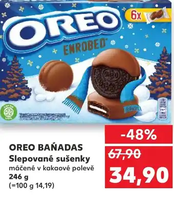 Kaufland OREO BAÑADAS Slepované sušenky nabídka