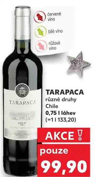 Kaufland TARAPACA nabídka