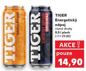 Kaufland TIGER Energetický nápoj nabídka