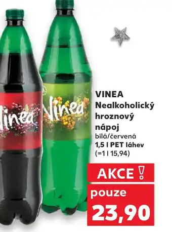 Kaufland VINEA Nealkoholický hroznový nápoj nabídka