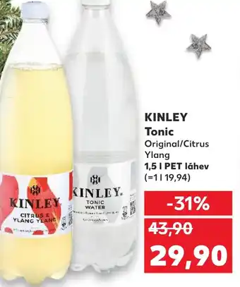 Kaufland KINLEY Tonic nabídka