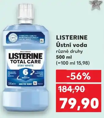 Kaufland LISTERINE Ústní voda nabídka