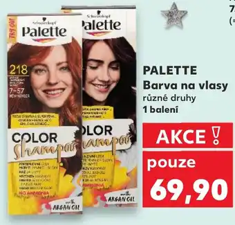 Kaufland PALETTE Barva na vlasy nabídka