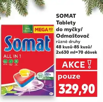 Kaufland SOMAT Tablety do myčky/ Odmašťovač nabídka