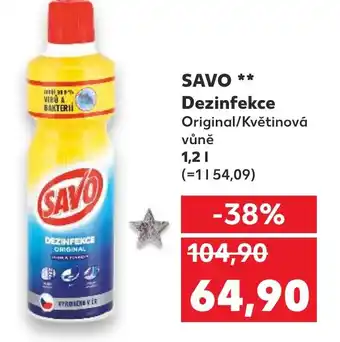 Kaufland SAVO ** Dezinfekce nabídka