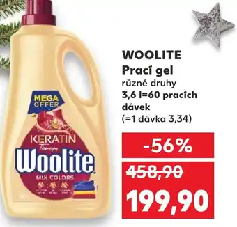 Kaufland WOOLITE Prací gel nabídka